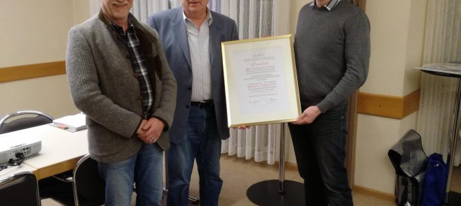 Jubiläum bei der Firma Wilfried Engelbertz GbR Jubiläum bei der Firma Wilfried Engelbertz GbR