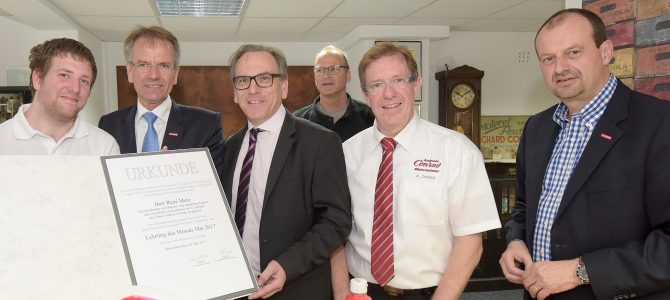 Handicap in Stärke verwandelt: Wuppertaler René Metz ist „Lehrling des Monats“